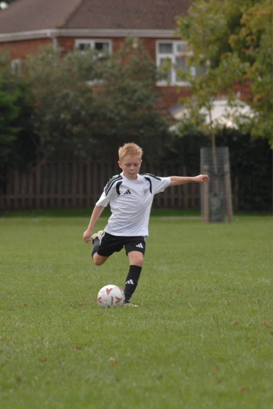 Grimsby United U8 Cosmos matchday action